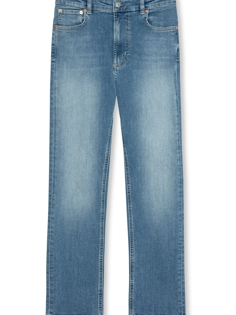 Rails Straight-Leg Jeans in Light Blue Wash High rise straight Size 24 100%Cott